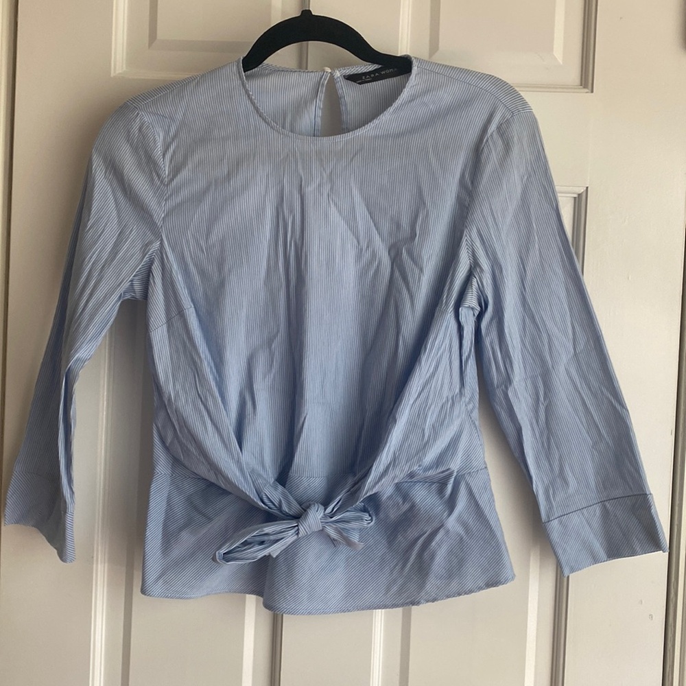 Zara striped top